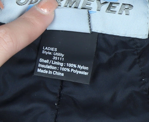 Obermeyer Women's Black Size 6 Insulated Snow Pants