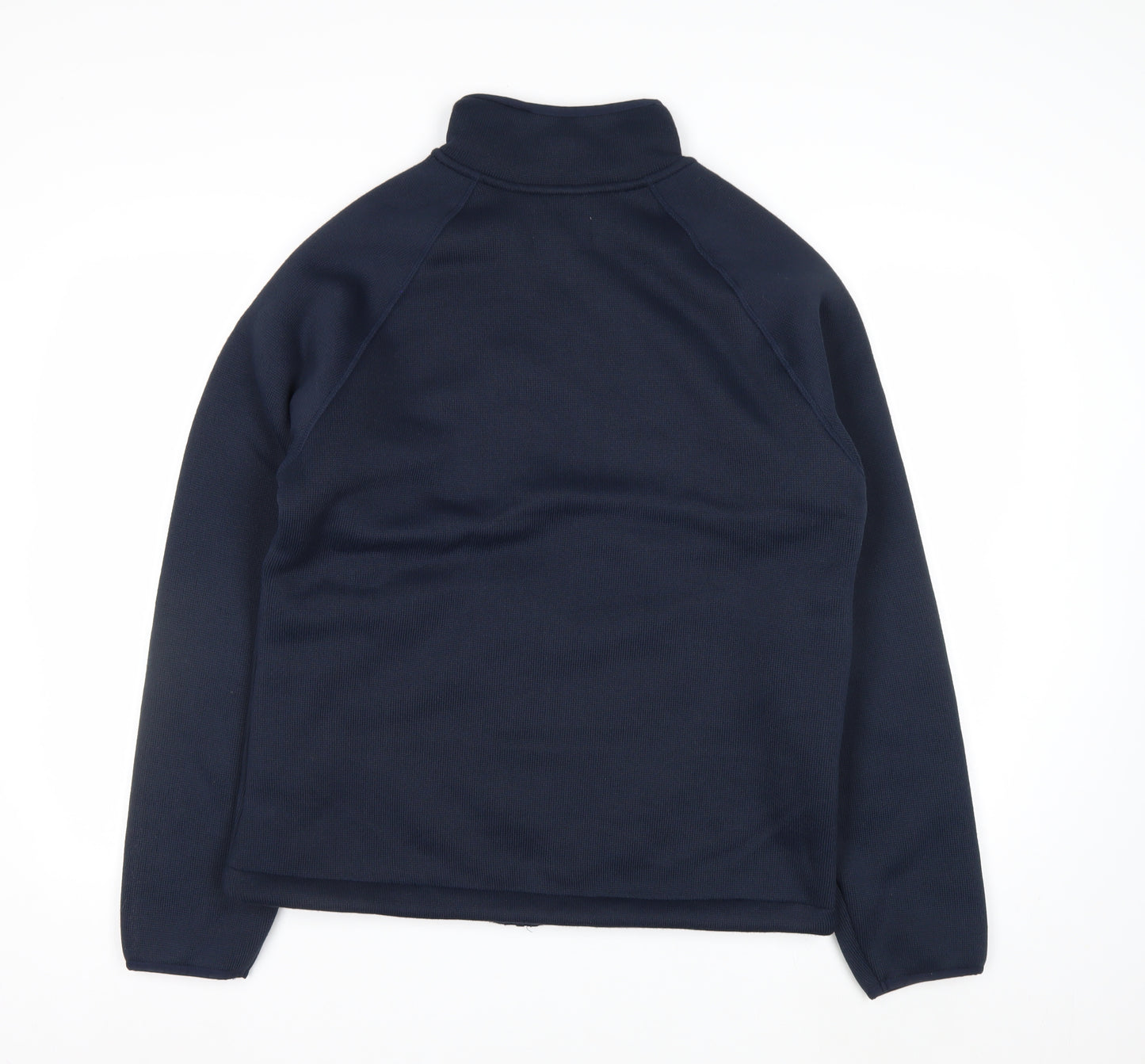 Marks and Spencer Men's Blue Fleece Full Zip Jacket S Regular Fit