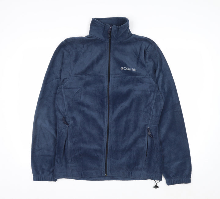 Columbia Men's Blue Full Zip Fleece Sweatshirt Size S