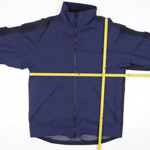 Roots Jeans Men's Blue Full Zip Lightweight Polyester Jacket Size S
