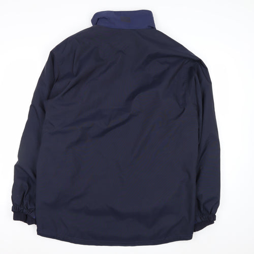 Roots Jeans Men's Blue Full Zip Lightweight Polyester Jacket Size S
