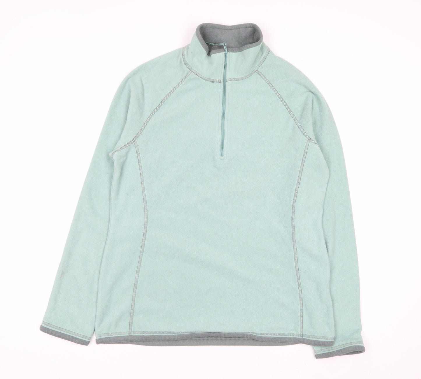 Mountain Warehouse Womens Blue Fleece Pullover Sweatshirt UK 12