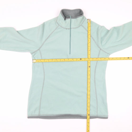 Mountain Warehouse Womens Blue Fleece Pullover Sweatshirt UK 12