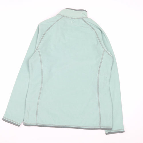 Mountain Warehouse Womens Blue Fleece Pullover Sweatshirt UK 12