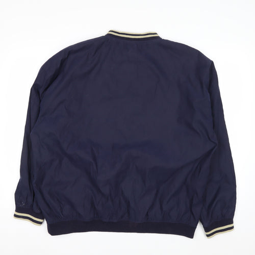 Woodlake Men's Blue XL V-Neck Pullover Sweatshirt Outdoor Style