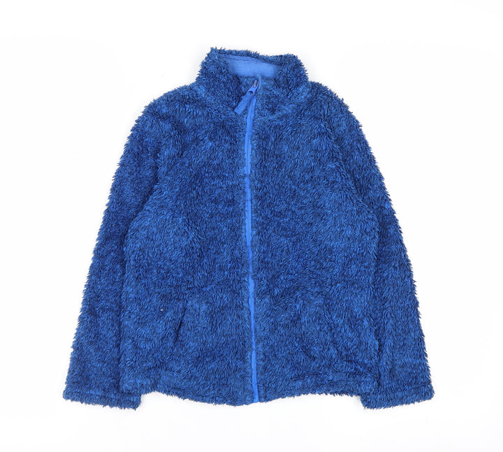 Mountain Warehouse Boys Blue Full Zip Fleece Sweatshirt 7-8 Years