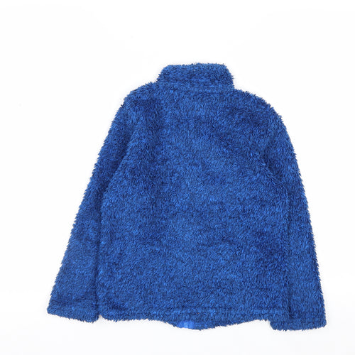 Mountain Warehouse Boys Blue Full Zip Fleece Sweatshirt 7-8 Years