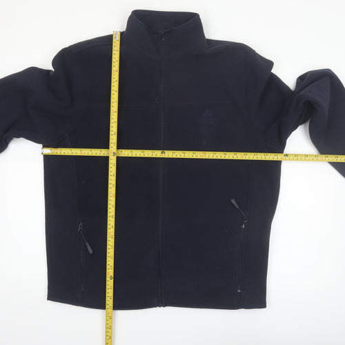 Ozark Trail Men's Blue Fleece Full Zip Outdoor Jacket Size L