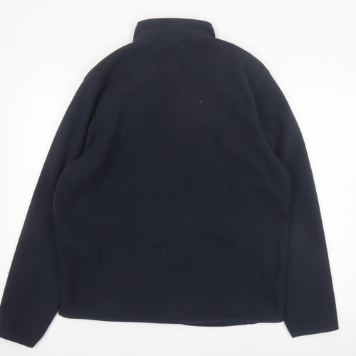 Ozark Trail Men's Blue Fleece Full Zip Outdoor Jacket Size L