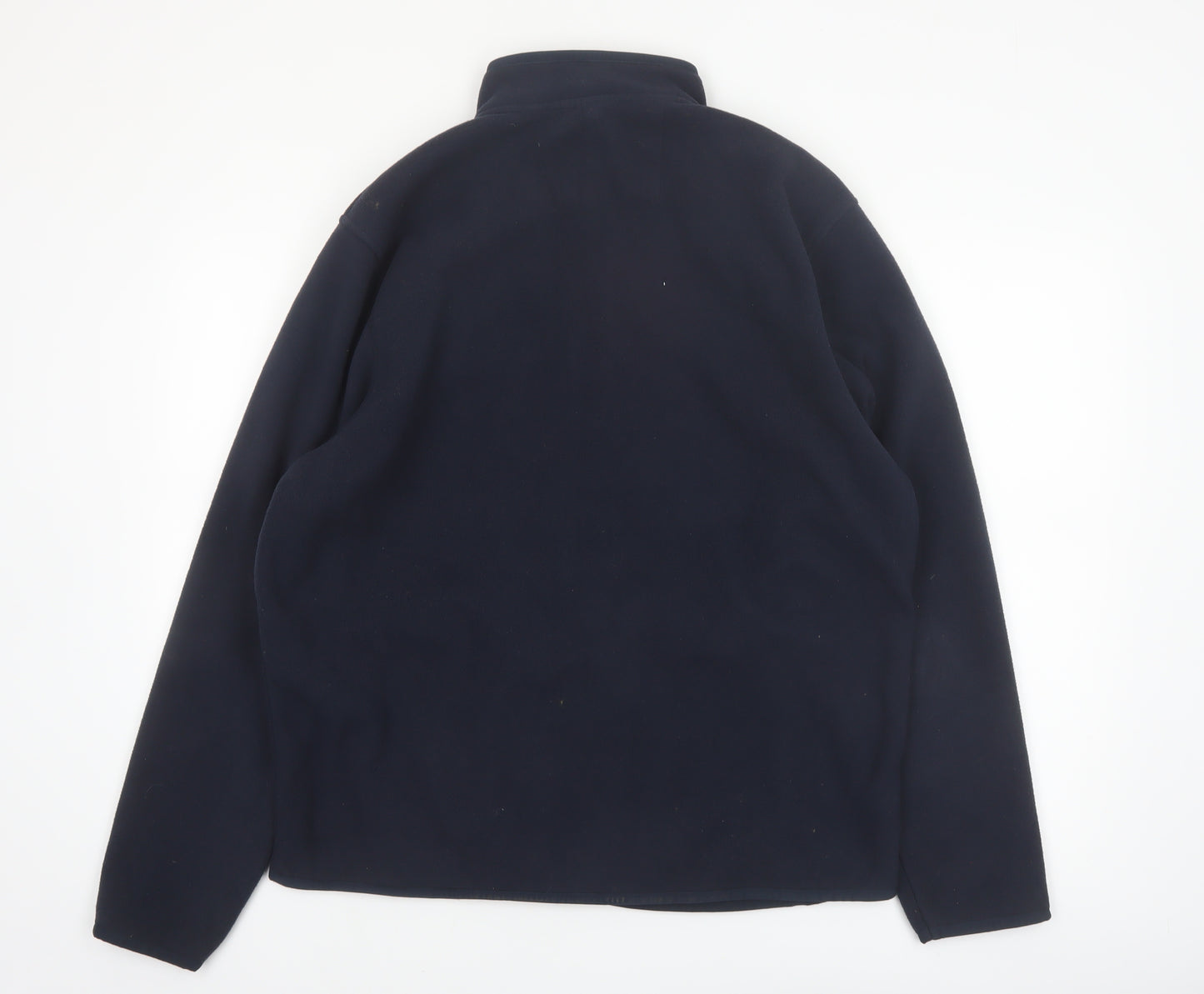 Ozark Trail Men's Blue Fleece Full Zip Outdoor Jacket Size L