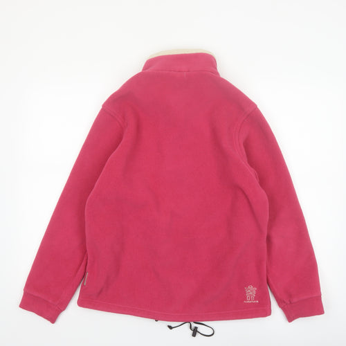 Lowe Alpine Women's Pink Fleece Jacket Size S Outdoor Full Zip