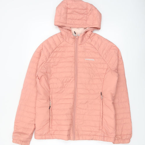 Craghoppers Women’s Pink Hooded Puffer Jacket UK 10