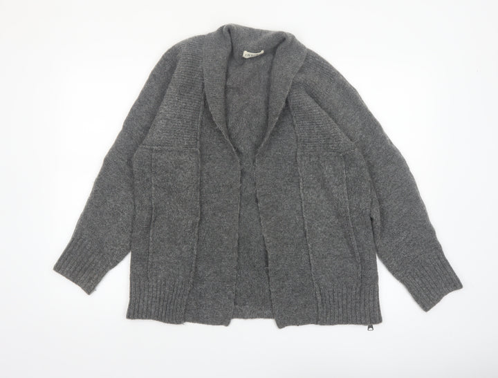 Marks and Spencer Women’s Grey Small Open Cardigan Mohair Blend Knit