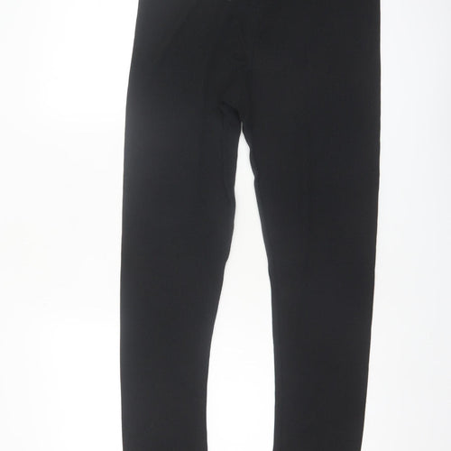 Trespass Womens Black Size 14 Thermal Leggings 100% Polyester