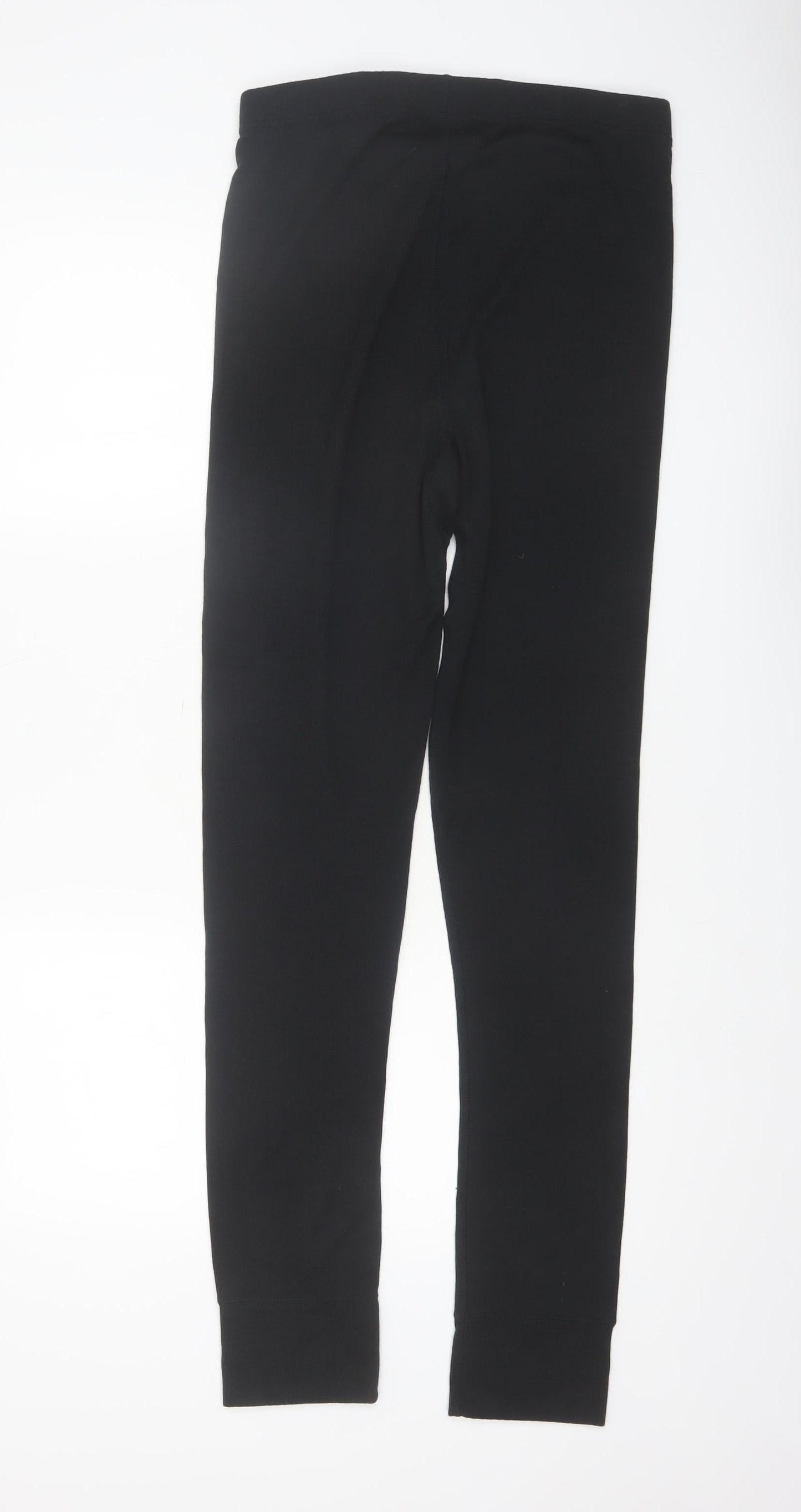 Trespass Womens Black Size 14 Thermal Leggings 100% Polyester