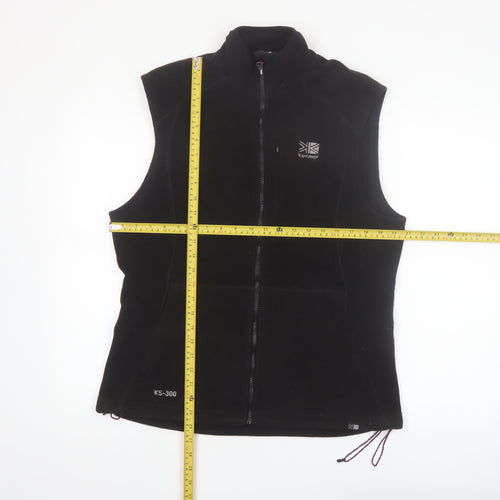 Karrimor Women's Black Fleece Bodywarmer Waistcoat Size 14