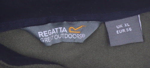 Regatta Men's Green Fleece Bodywarmer Waistcoat XL Outdoor Zip Vest