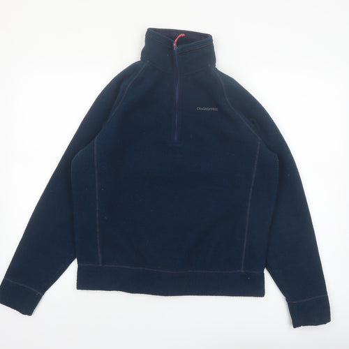 Craghoppers Men’s Blue 1/4 Zip Fleece Sweatshirt Size S