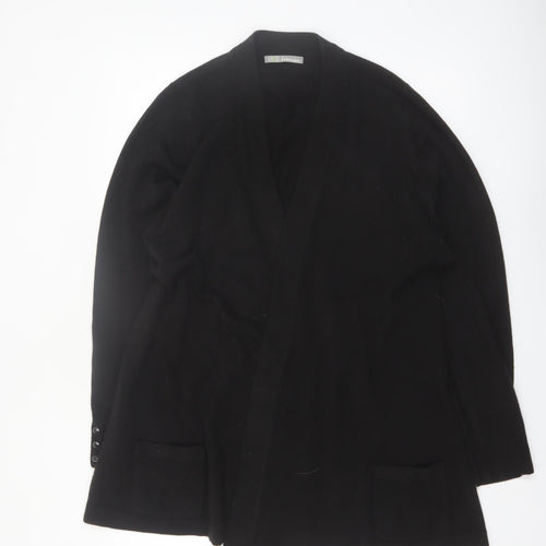 Marks and Spencer Women Black Size 22 Acrylic Cardigan Jumper