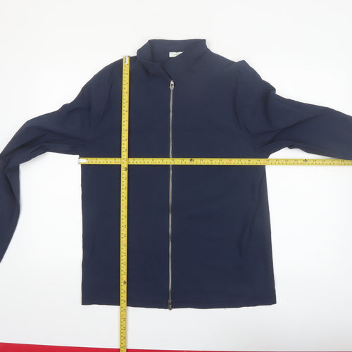 ARNE Men’s Blue Lightweight Zip Jacket L Regular Fit
