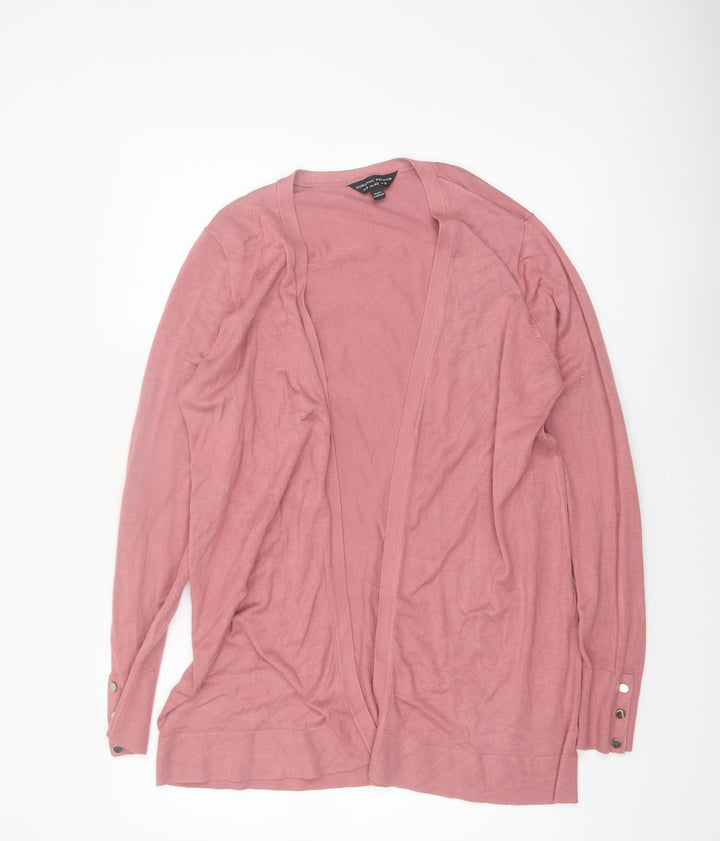Dorothy Perkins Women’s Pink Long Sleeve Open Cardigan UK 12