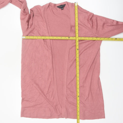 Dorothy Perkins Women’s Pink Long Sleeve Open Cardigan UK 12