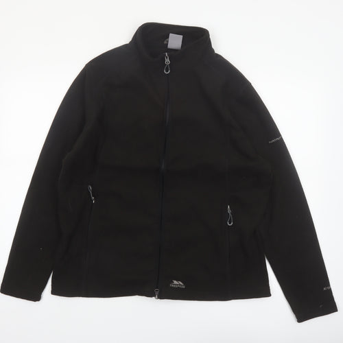 Trespass Men’s Black 2XL Fleece Full Zip Outdoor Jacket