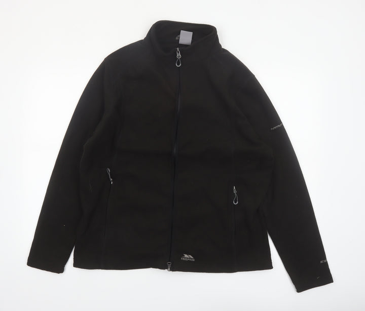 Trespass Men’s Black 2XL Fleece Full Zip Outdoor Jacket