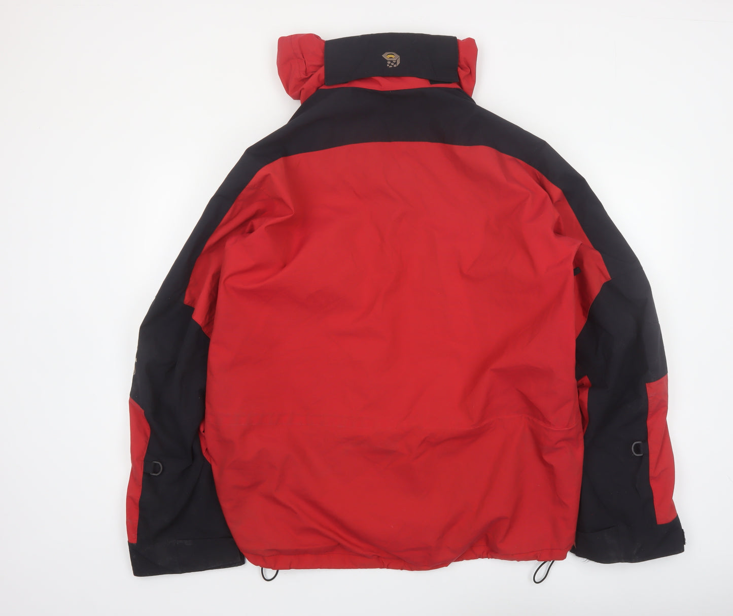 Mountain Hardwear Men’s Red Black Hooded Parka Jacket Size M