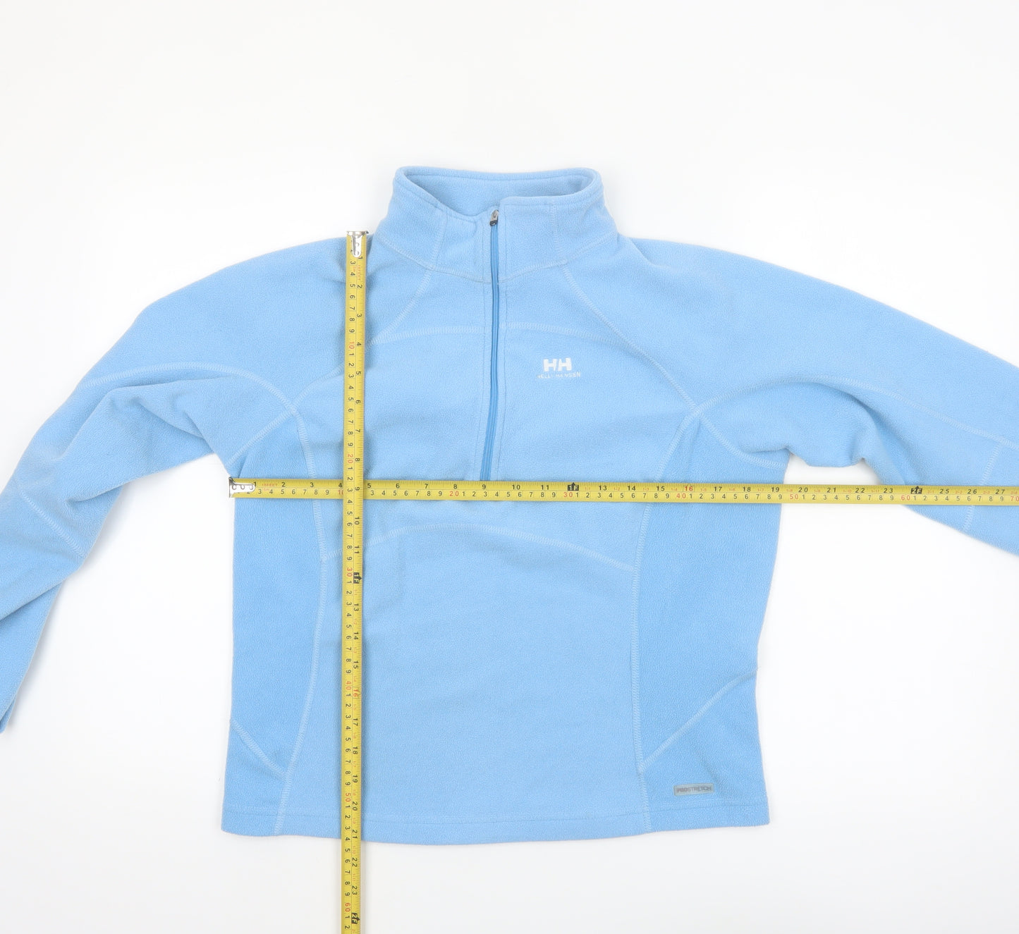 Helly Hansen Women Blue Fleece Pullover Sweatshirt XL 1/2 Zip