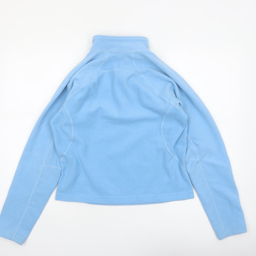 Helly Hansen Women Blue Fleece Pullover Sweatshirt XL 1/2 Zip