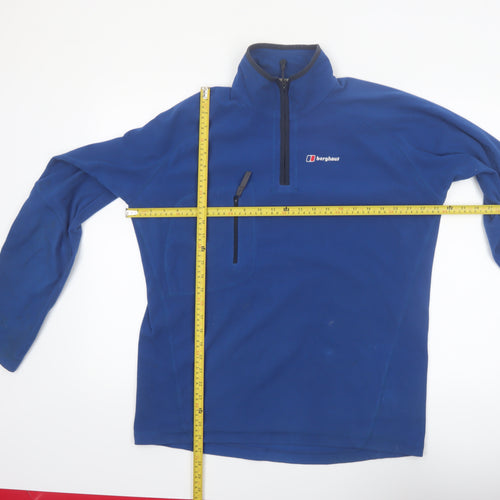 Berghaus Men's Blue Fleece Pullover Sweatshirt L Outdoor