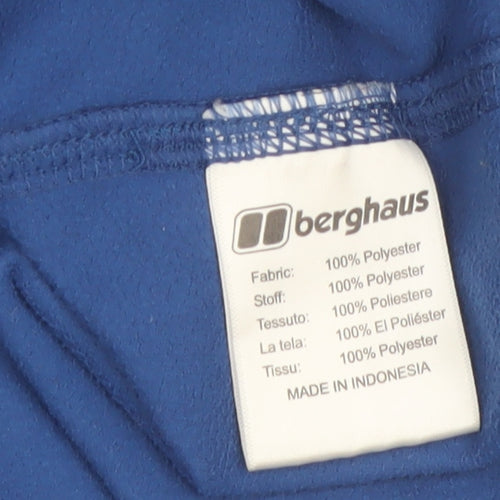 Berghaus Men's Blue Fleece Pullover Sweatshirt L Outdoor