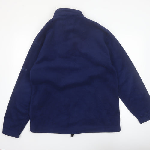 Guinness Women Navy 1/4 Zip Fleece Pullover Sweatshirt M