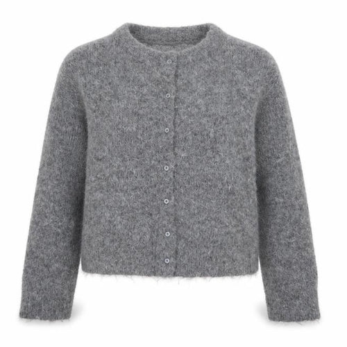 Urban Outfitters Womens Grey Chunky Knit Cardigan Size S