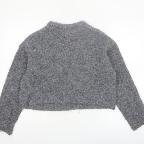 Urban Outfitters Womens Grey Chunky Knit Cardigan Size S