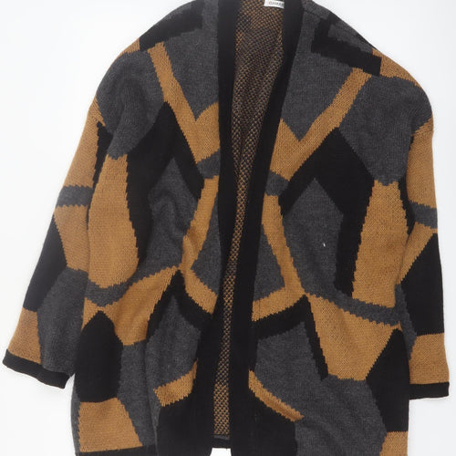 Damart Women's Multicoloured Geometric Cardigan Size 22/24