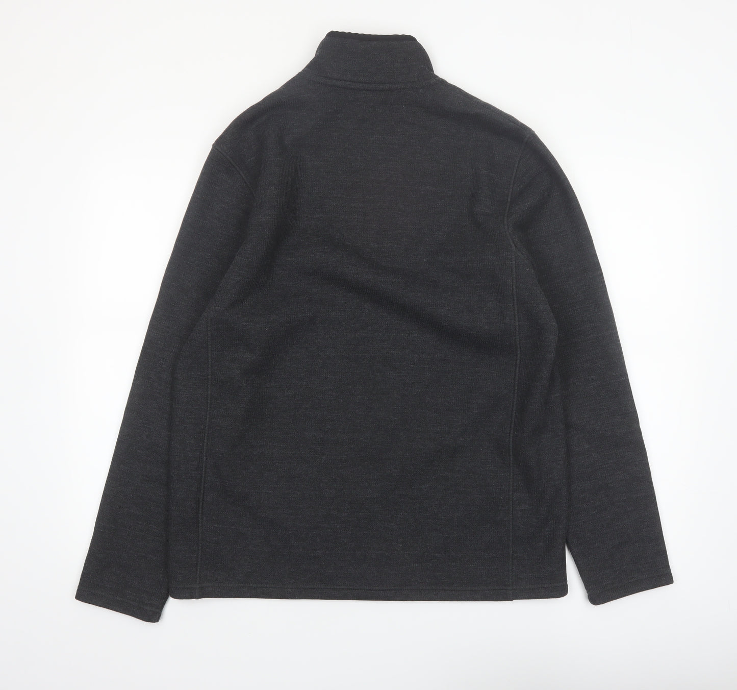 Mountain Warehouse Men's Grey 1/2 Zip Fleece Sweatshirt M
