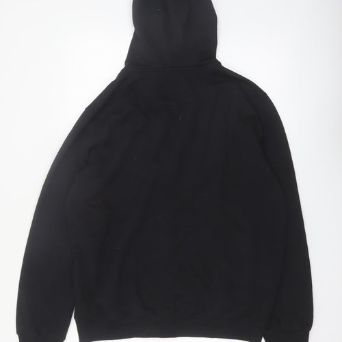 U.S. Polo Assn. Men's Black Full Zip Hoodie Size L Regular Fit