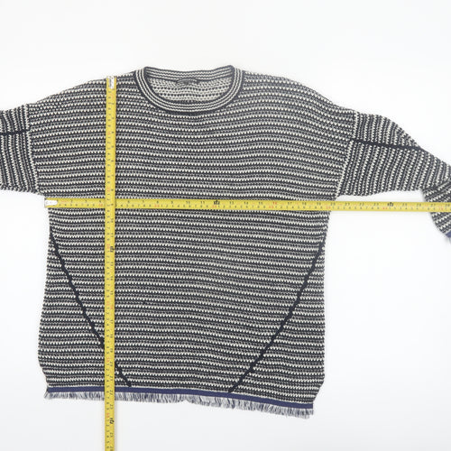 Warehouse Women’s Multicoloured Chunky Knit Jumper Size S Relaxed Fit