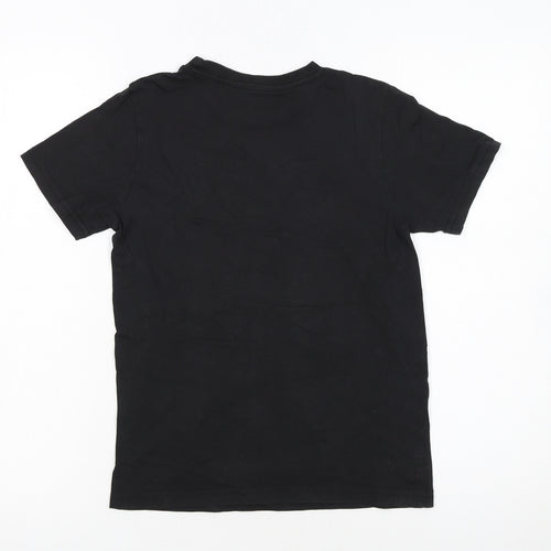 Tu Boys Black Pokémon Graphic T-Shirt 8 Years Short Sleeve Cotton