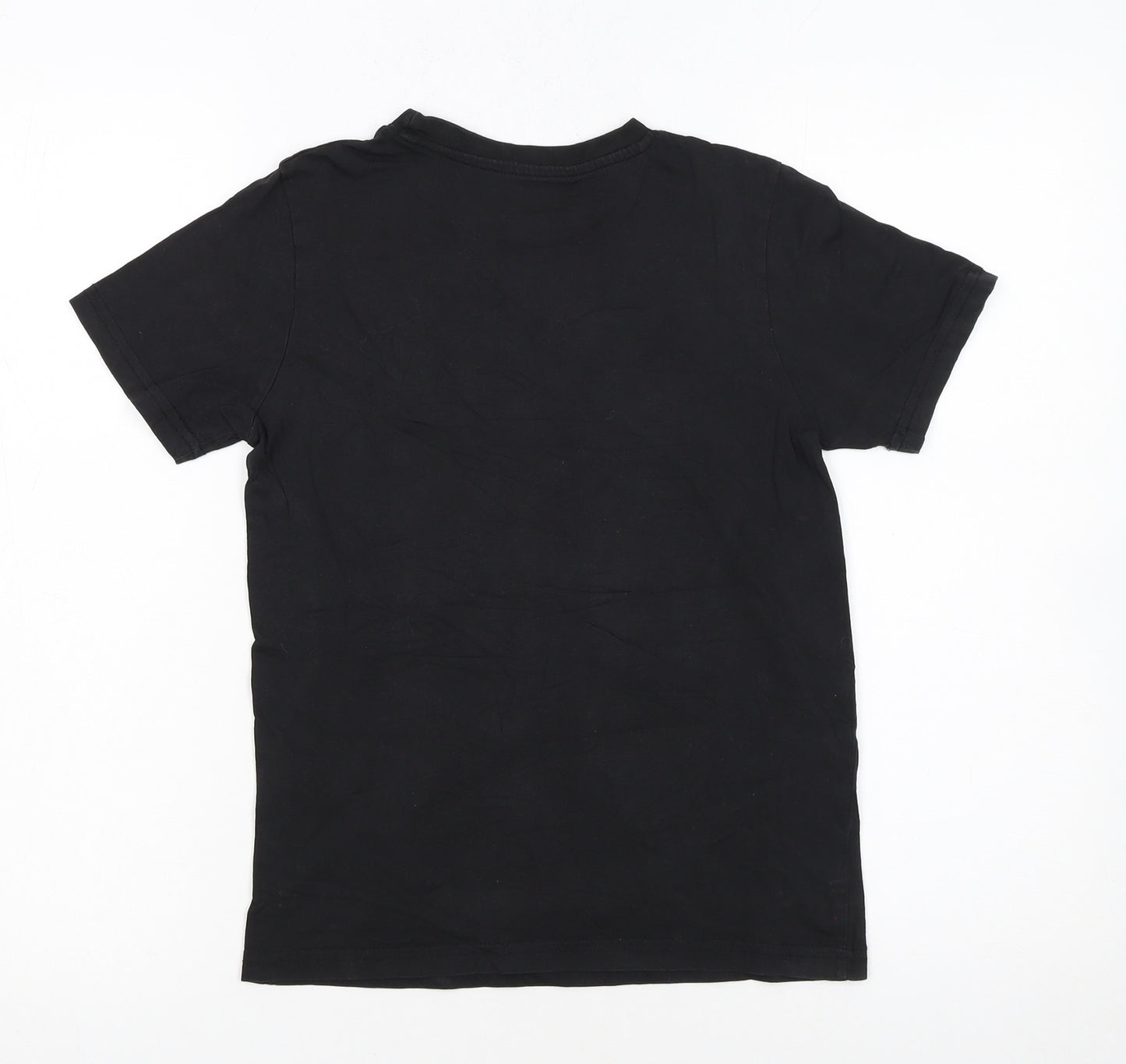 Tu Boys Black Pokémon Graphic T-Shirt 8 Years Short Sleeve Cotton