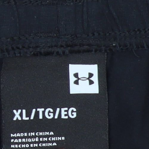 Under Armour Men's Black XL Sweat Shorts Lightweight Casual Sportswear