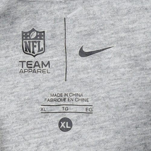 Nike NFL Team Apparel Men's Grey XL Pullover Hoodie We Are 12