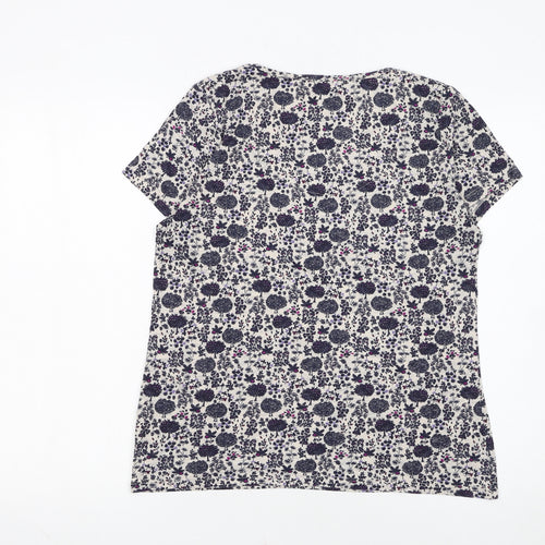 Marks and Spencer Women’s Floral Short Sleeve Jersey Top Size 14