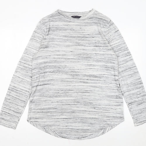 Marks and Spencer Women’s Grey Knit Pullover Jumper Size 12