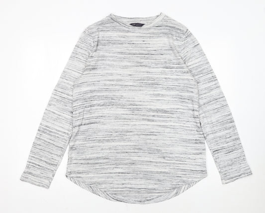 Marks and Spencer Women’s Grey Knit Pullover Jumper Size 12