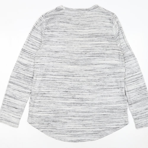 Marks and Spencer Women’s Grey Knit Pullover Jumper Size 12