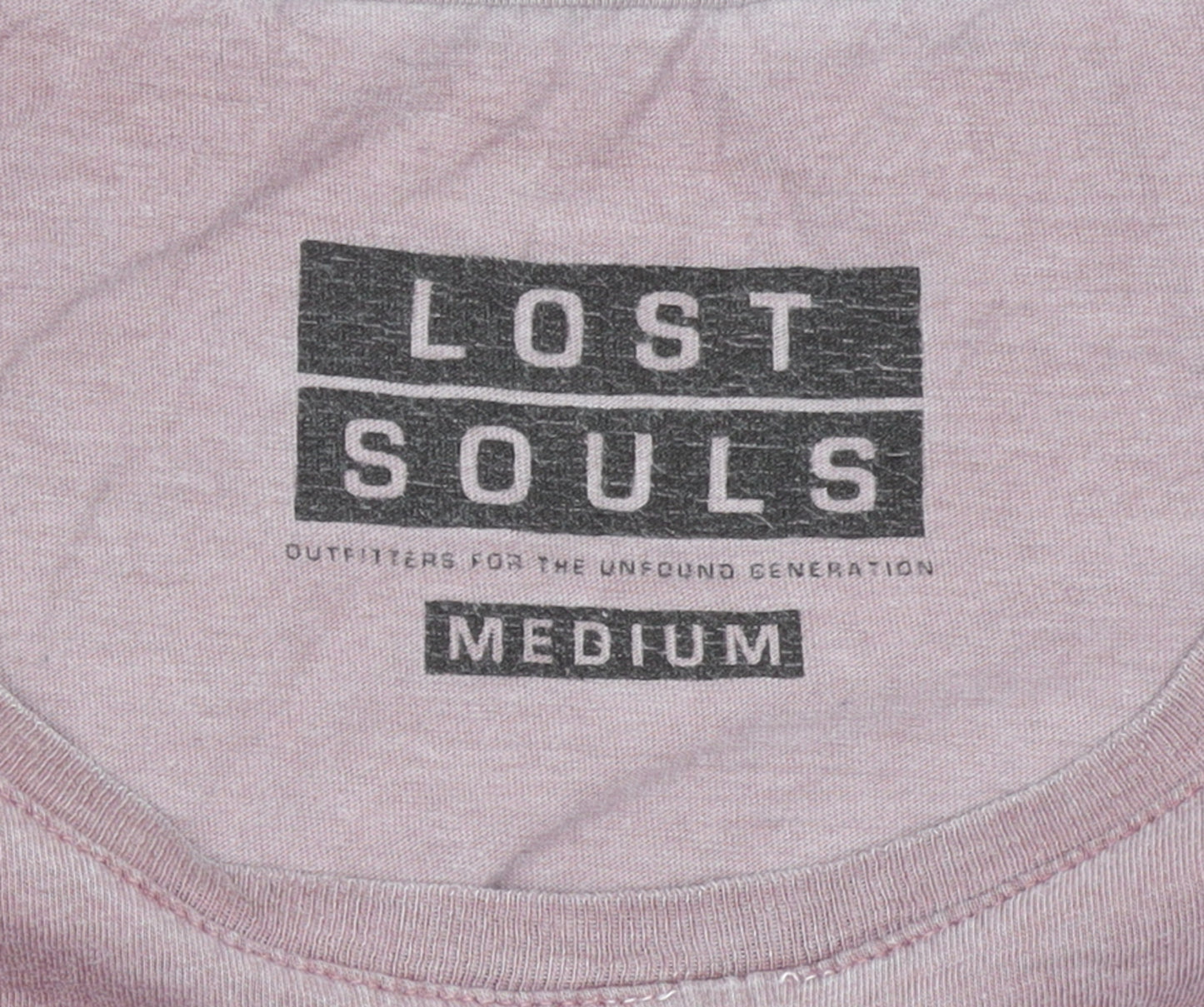 Lost Souls Men's Purple Skull Graphic Cotton T-Shirt Medium
