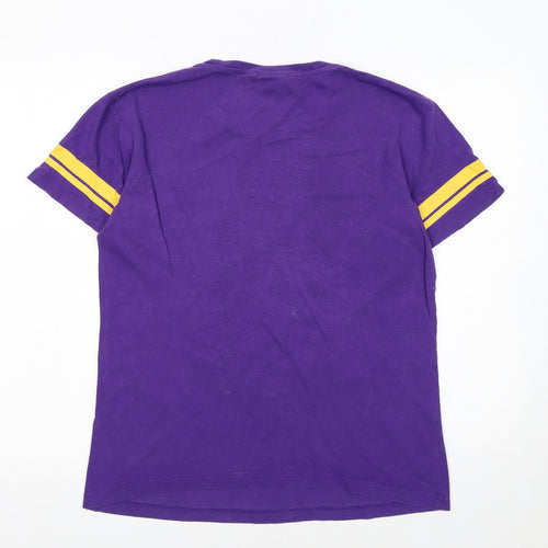 NFL Team Apparel Men's Purple Vikings 61 T-Shirt Small Sports Style